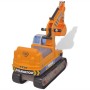 yellow plastic excavator ride-on by vidaXL, Pedal or push vehicles - Ref: Foro24-100089, Price: 50,41 €, Discount: %