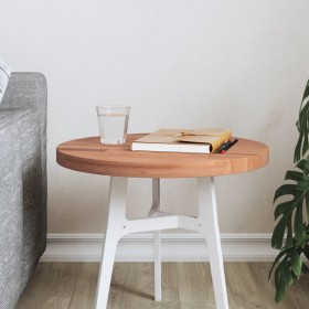 Round solid beech wood board Ø40x2.5 cm by , Table tops - Ref: Foro24-355935, Price: 31,82 €, Discount: %