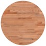 Tablero redondo de madera maciza de haya Ø40x2,5 cm de , Tableros para mesas - Ref: Foro24-355935, Precio: 31,79 €, Descuento: %