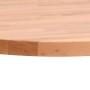 Solid beech wood round board Ø60x2.5 cm by , Table tops - Ref: Foro24-355937, Price: 56,93 €, Discount: %