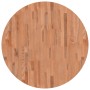 Solid beech wood round board Ø90x2.5 cm by , Table tops - Ref: Foro24-355940, Price: 136,71 €, Discount: %