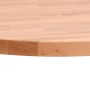 Solid beech wood round board Ø90x2.5 cm by , Table tops - Ref: Foro24-355940, Price: 136,71 €, Discount: %