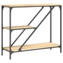 Mesa consola madera de ingeniería roble Sonoma 88,5x30x75 cm de , Mesas auxiliares - Ref: Foro24-835480, Precio: 49,85 €, Des...