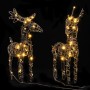 Christmas reindeer 4 units rattan 240 warm white LEDs by , Christmas lights - Ref: Foro24-3200675, Price: 124,59 €, Discount: %