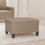 Cappuccino synthetic leather footstool 70x55x41 cm by , Ottomans - Ref: Foro24-349360, Price: 67,72 €, Discount: %