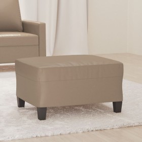 Cappuccino-Fußhocker aus Kunstleder, 70 x 55 x 41 cm von , Osmanen - Ref: Foro24-349360, Preis: 67,99 €, Rabatt: %