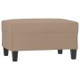 Cappuccino synthetic leather footstool 70x55x41 cm by , Ottomans - Ref: Foro24-349360, Price: 67,72 €, Discount: %