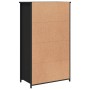 Tall black plywood sideboard 62x32x106.5 cm by , Sideboards - Ref: Foro24-834205, Price: 118,66 €, Discount: %