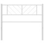 Cabecero de metal blanco 90 cm de , Cabeceros y pies de cama - Ref: Foro24-372256, Precio: 21,99 €, Descuento: %