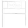 White metal headboard 80 cm by , Headboards and footboards - Ref: Foro24-355343, Price: 23,00 €, Discount: %