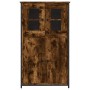 Aparador alto madera contrachapada roble ahumado 62x32x106,5 cm de , Aparadores - Ref: Foro24-834207, Precio: 104,85 €, Descu...