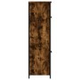 Aparador alto madera contrachapada roble ahumado 62x32x106,5 cm de , Aparadores - Ref: Foro24-834207, Precio: 104,85 €, Descu...