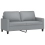 Light gray fabric 2-seater sofa, 140 cm by , Sofas - Ref: Foro24-359163, Price: 238,99 €, Discount: %