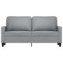 Sofá de 2 plazas de tela gris claro 140 cm de , Sofás - Ref: Foro24-359163, Precio: 237,67 €, Descuento: %