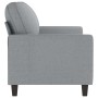 Sofá de 2 plazas de tela gris claro 140 cm de , Sofás - Ref: Foro24-359163, Precio: 237,67 €, Descuento: %