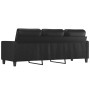 3-Sitzer-Sofa aus schwarzem Kunstleder 180 cm von , Sofas - Ref: Foro24-359142, Preis: 297,42 €, Rabatt: %