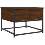 Engineered wood brown oak coffee table 51x51x40 cm by , Coffee table - Ref: Foro24-833979, Price: 40,99 €, Discount: %