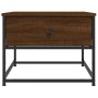 Engineered wood brown oak coffee table 51x51x40 cm by , Coffee table - Ref: Foro24-833979, Price: 40,99 €, Discount: %