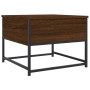 Engineered wood brown oak coffee table 51x51x40 cm by , Coffee table - Ref: Foro24-833979, Price: 40,99 €, Discount: %