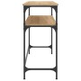 Mesa consola madera de ingeniería roble Sonoma 100x35,5x75 cm de , Mesas auxiliares - Ref: Foro24-834046, Precio: 58,38 €, De...