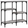 Mesa consola madera de ingeniería gris Sonoma 80x29x75 cm de , Mesas auxiliares - Ref: Foro24-834078, Precio: 51,33 €, Descue...