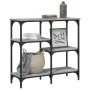 Mesa consola madera de ingeniería gris Sonoma 80x29x75 cm de , Mesas auxiliares - Ref: Foro24-834078, Precio: 51,33 €, Descue...