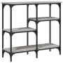 Mesa consola madera de ingeniería gris Sonoma 80x29x75 cm de , Mesas auxiliares - Ref: Foro24-834078, Precio: 51,33 €, Descue...