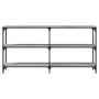 Mesa consola madera de ingeniería gris Sonoma 150x29x75 cm de , Mesas auxiliares - Ref: Foro24-834108, Precio: 76,58 €, Descu...