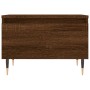 Mesa de centro madera de ingeniería marrón roble 50x46x35 cm de , Mesas de centro - Ref: Foro24-830858, Precio: 36,88 €, Desc...