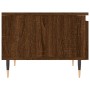 Mesa de centro madera de ingeniería marrón roble 50x46x35 cm de , Mesas de centro - Ref: Foro24-830858, Precio: 36,88 €, Desc...