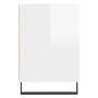 Mueble de TV madera contrachapada blanco brillo 100x35x55 cm de , Muebles TV - Ref: Foro24-831326, Precio: 71,63 €, Descuento: %