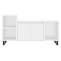 White plywood TV cabinet 100x35x55 cm by , TV Furniture - Ref: Foro24-831324, Price: 69,03 €, Discount: %