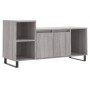 Sonoma gray plywood TV cabinet 100x35x55 cm by , TV Furniture - Ref: Foro24-831330, Price: 67,55 €, Discount: %