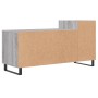 Sonoma gray plywood TV cabinet 100x35x55 cm by , TV Furniture - Ref: Foro24-831330, Price: 67,55 €, Discount: %