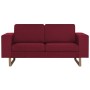 2-piece sofa set in red wine-colored fabric by , Sofas - Ref: Foro24-276865, Price: 872,33 €, Discount: %