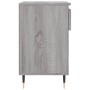 Sonoma gray plywood shoe cabinet 70x36x60 cm by , Shoe racks and shoe organizers - Ref: Foro24-831434, Price: 39,99 €, Discou...