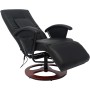 Black synthetic leather shiatsu massage chair by vidaXL, Electric massage chairs - Ref: Foro24-242508, Price: 463,68 €, Disco...