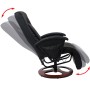 Sillón de masaje shiatsu cuero sintético negro de vidaXL, Sillones de masaje eléctricos - Ref: Foro24-242508, Precio: 463,68 ...