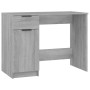 Escritorio de madera contrachapada gris Sonoma 100x50x75 cm de , Escritorios - Ref: Foro24-817127, Precio: 101,37 €, Descuent...