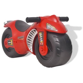 Rotes Motorrad zum Aufsitzen aus Kunststoff von vidaXL, Treten oder schieben Sie Fahrzeuge - Ref: Foro24-100090, Preis: 46,99...