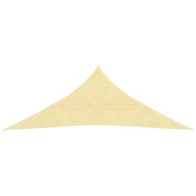 HDPE-Dreieck-Segelmarkise 3,6 x 3,6 x 3,6 m, beige von vidaXL, Sonnenschirme - Ref: Foro24-42285, Preis: 22,70 €, Rabatt: %