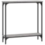 Sonoma gray engineered wood console table 75x22.5x75 cm by , Side tables - Ref: Foro24-834023, Price: 43,09 €, Discount: %