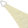 Cream Oxford fabric triangular sail awning 3.6x3.6x3.6 m by vidaXL, Umbrellas - Ref: Foro24-42300, Price: 29,46 €, Discount: %