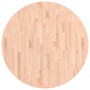 Round solid beech wood board Ø90x1.5 cm by , Table tops - Ref: Foro24-355912, Price: 86,99 €, Discount: %