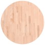 Round solid beech wood board Ø70x1.5 cm by , Table tops - Ref: Foro24-355910, Price: 49,26 €, Discount: %