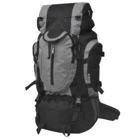 XXL black and gray hiking backpack 75 l by vidaXL, Backpacks - Ref: Foro24-91106, Price: 31,98 €, Discount: %