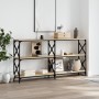 Sonoma oak engineered wood console table 156x28x80.5 cm by , Side tables - Ref: Foro24-835425, Price: 74,11 €, Discount: %