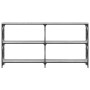 Mesa consola madera de ingeniería gris Sonoma 156x28x80,5 cm de , Mesas auxiliares - Ref: Foro24-835427, Precio: 55,13 €, Des...