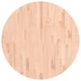 Round solid beech wood board Ø80x4 cm by , Table tops - Ref: Foro24-355925, Price: 149,81 €, Discount: %