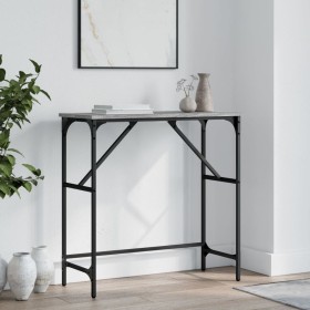 Sonoma gray engineered wood console table 75x32x75 cm by , Side tables - Ref: Foro24-834063, Price: 37,99 €, Discount: %